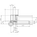 Simonswerk VX 7939/160 MSTS Variant-Objektband Edelstahl matt 3