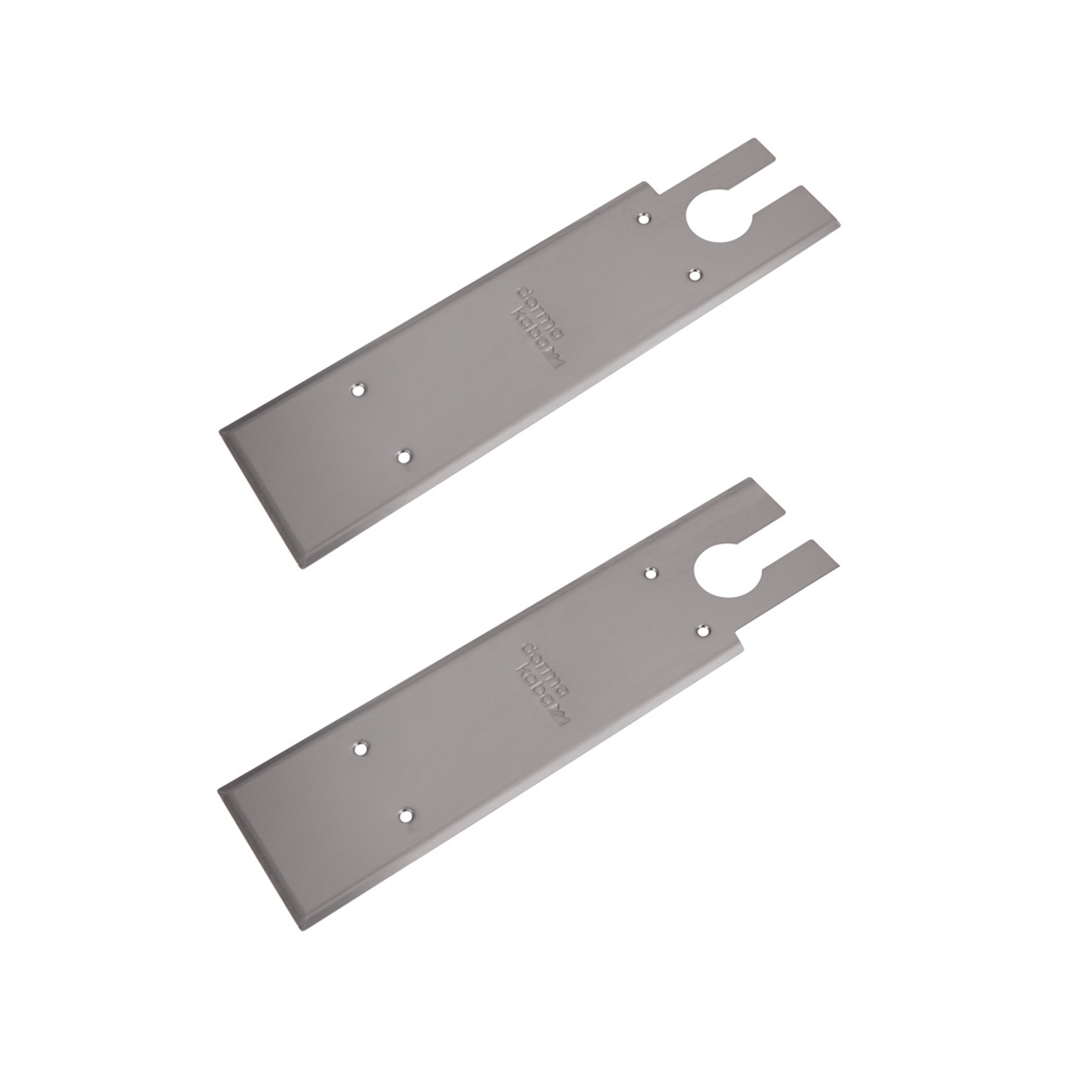 Dorma Deckplatte für BTS 80-BSR Edelstahl