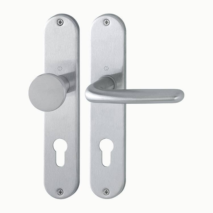 Hoppe Cardiff E48/302/E1850Z Hoppe Wechsel-Langschild-Garnitur PZ...