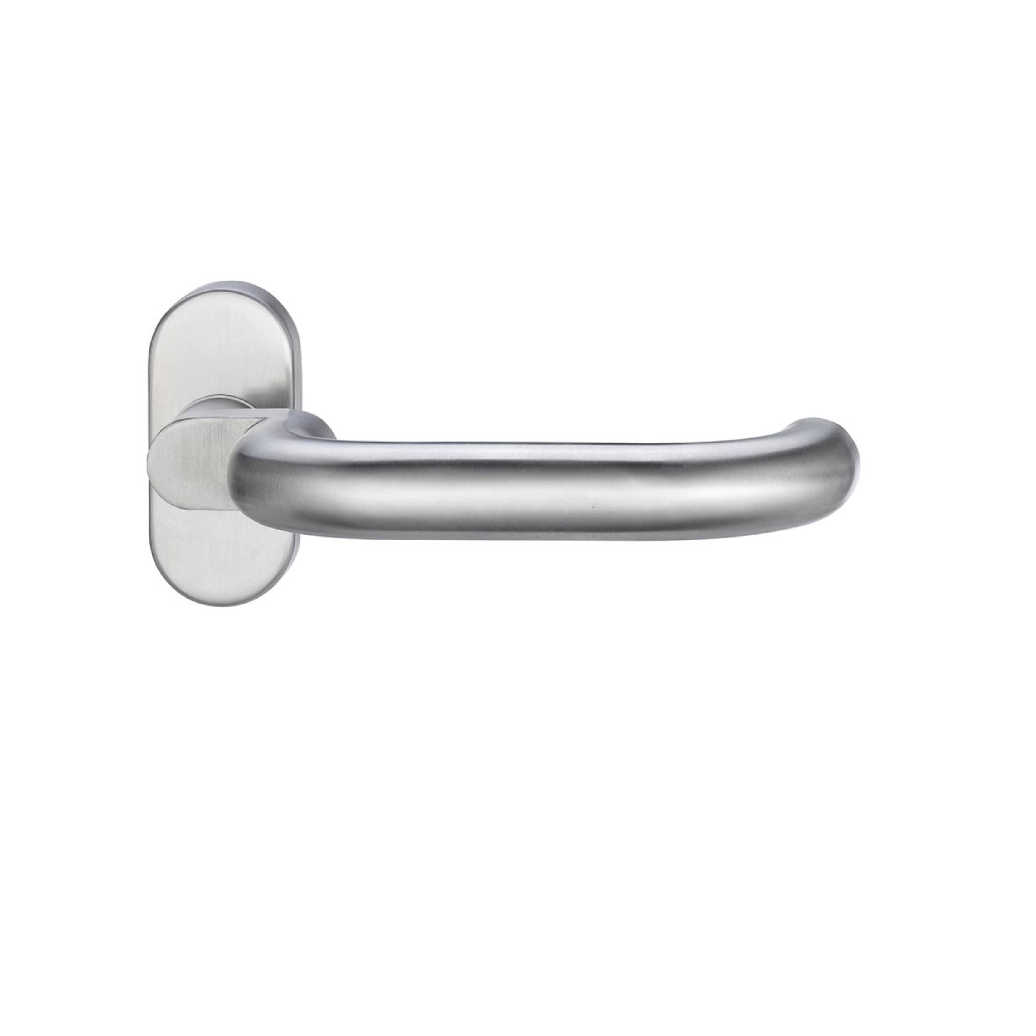 EDI Feuerschutz-Rahmentürdrücker 1430/2133 U-Form gekröpft 9 mm