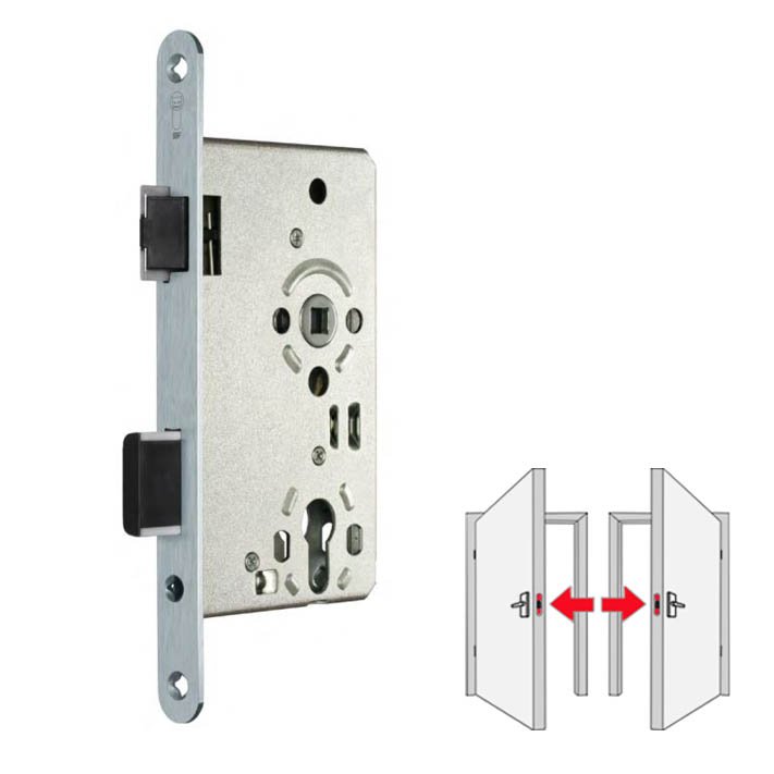 SSF ES 24 Pegau Objekt-Einsteckschloss Klasse 4 PZW 72-65-8-20rd.