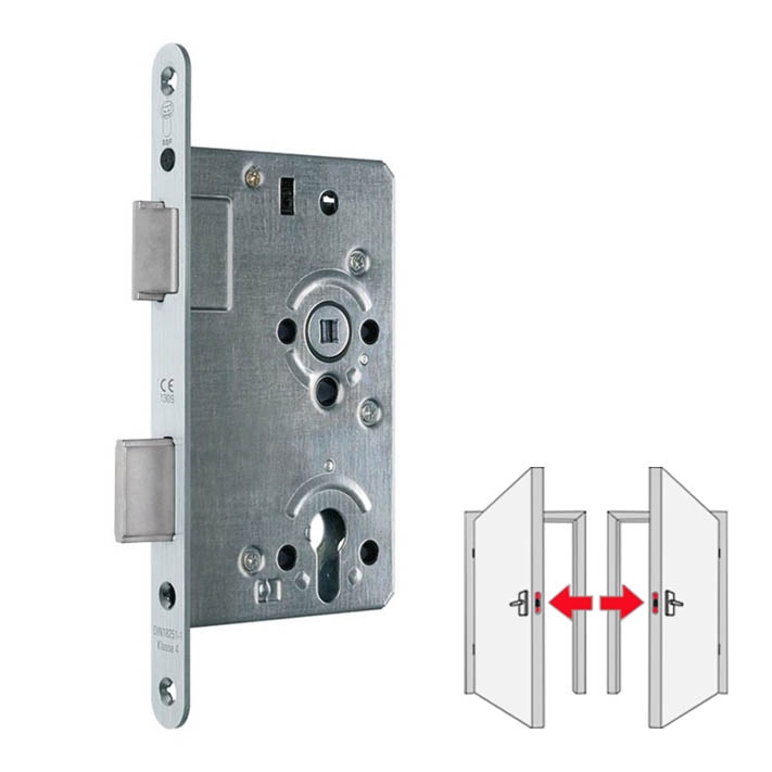 SSF ES 54 Einsteckschloss Klasse 4 Profilzylinder Dornmaß 65 mm