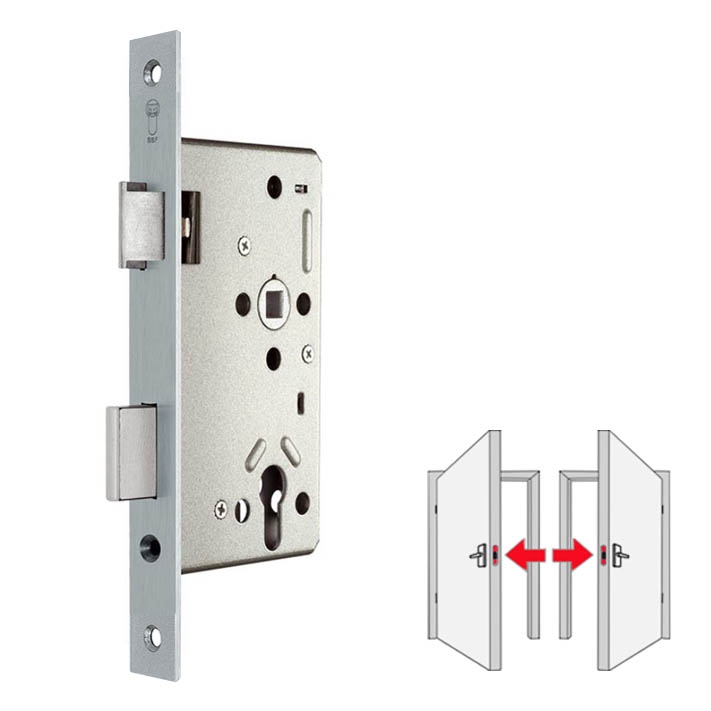 SSF FH 20 Panikschloss Funktion D Dornmaß 65 mm Stulp eckig