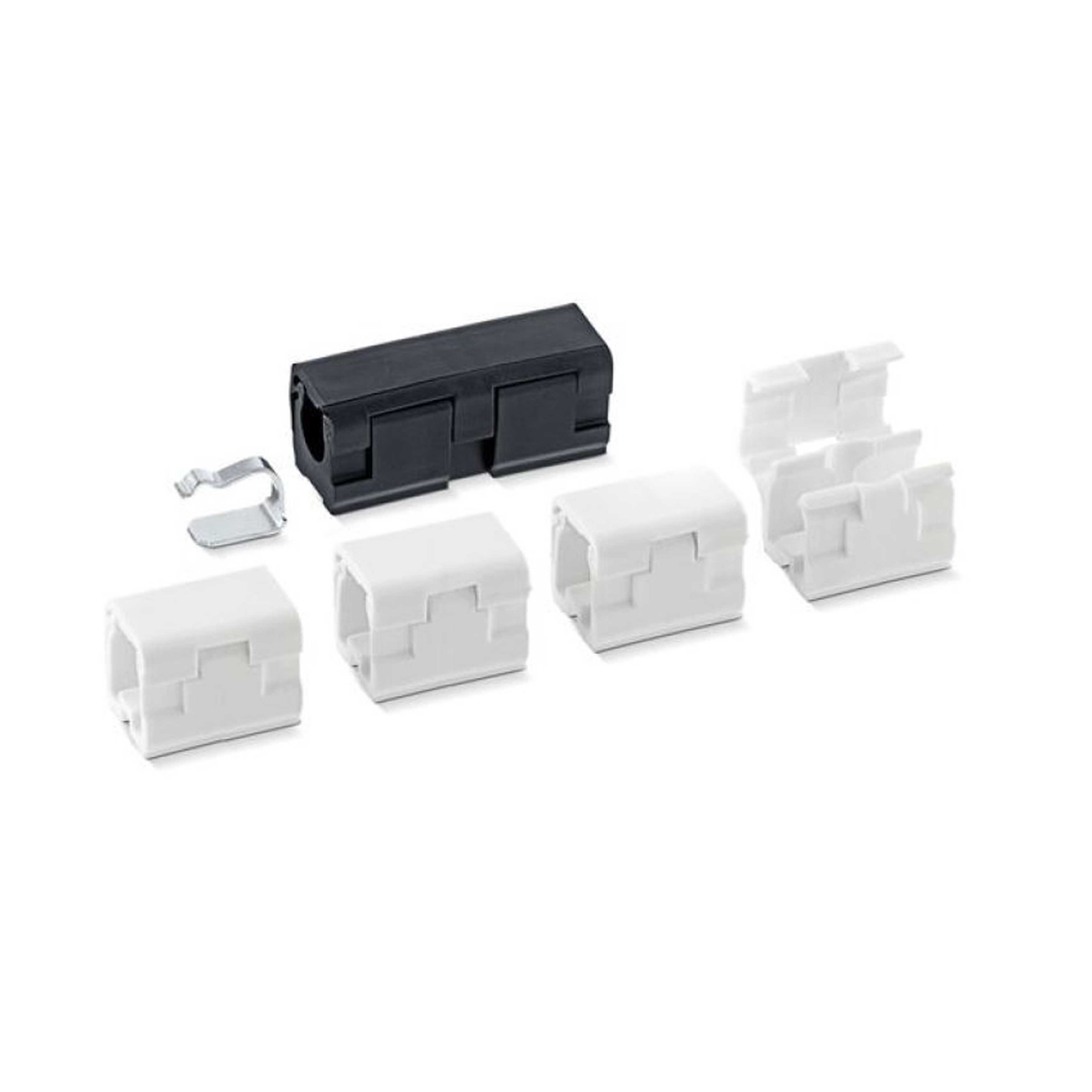 GEZE Zubehör für flexibles Gestänge EV1+weiß (RAL 9016)