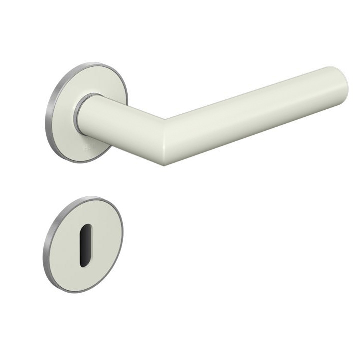 HEWI Bicolor Türdrücker 162 Reinweiß glänzend 99