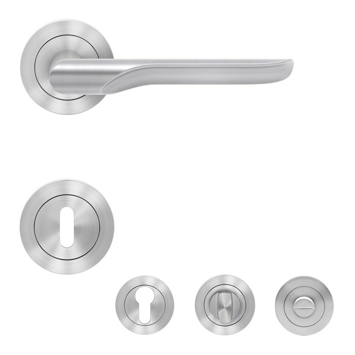 Karcher ER62 Maranello Türdrücker Rosettengarnitur Edelstahl matt