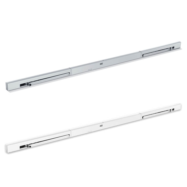 GEZE R-ISM Gleitschiene mit Rauchschalter und elektromagnetischer...