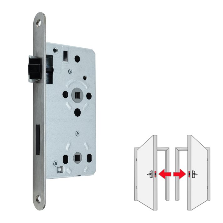 SSF ES 19 Pegau Objekt-Einsteckschloss Klasse 3 WC 78-55-8-20 rund...